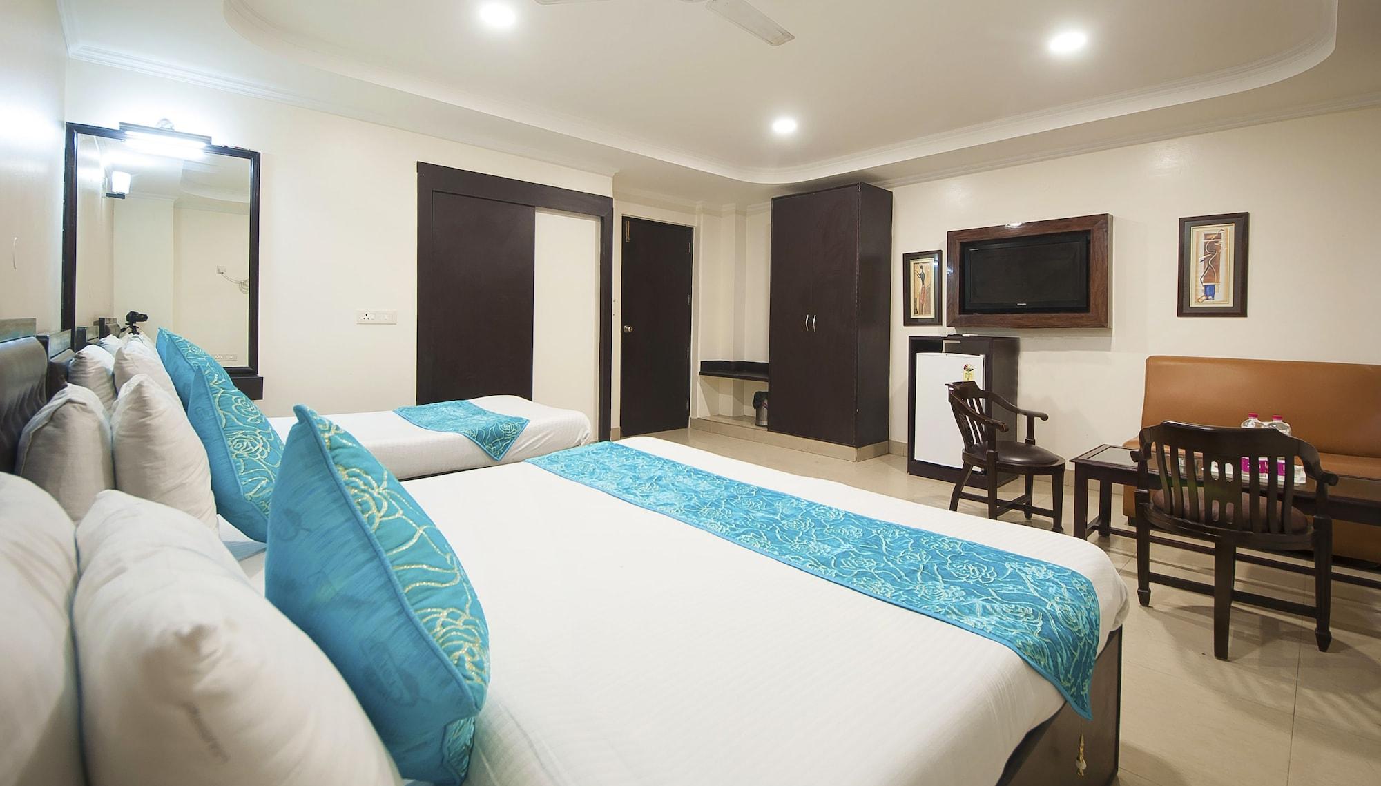 Hotel Dakha International - Karol Bagh, New Delhi Kültér fotó
